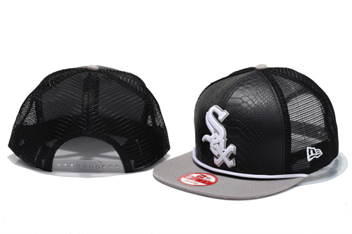 MLB Chicago White Sox NE Trucker Hat #01